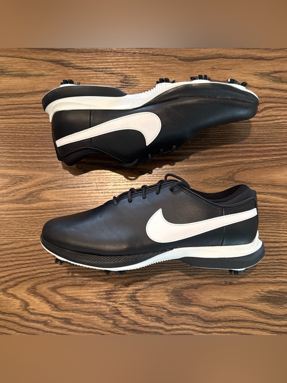 Men's Size 10 Nike Air Zoom Victory Tour 2 Golf Shoes DJ6569-001 Black/White